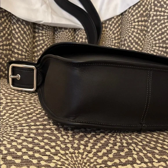 Coach Limited Originals Glovetan Patricia Legacy Re-Issue Bag Black Leather - Picture 14 of 16